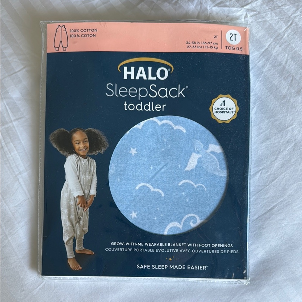 Halo Footed Sleep Sack Toddler Wearable Blanket